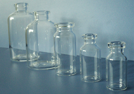 Low borosilicate glass tube injection bottle (cillin bottle)